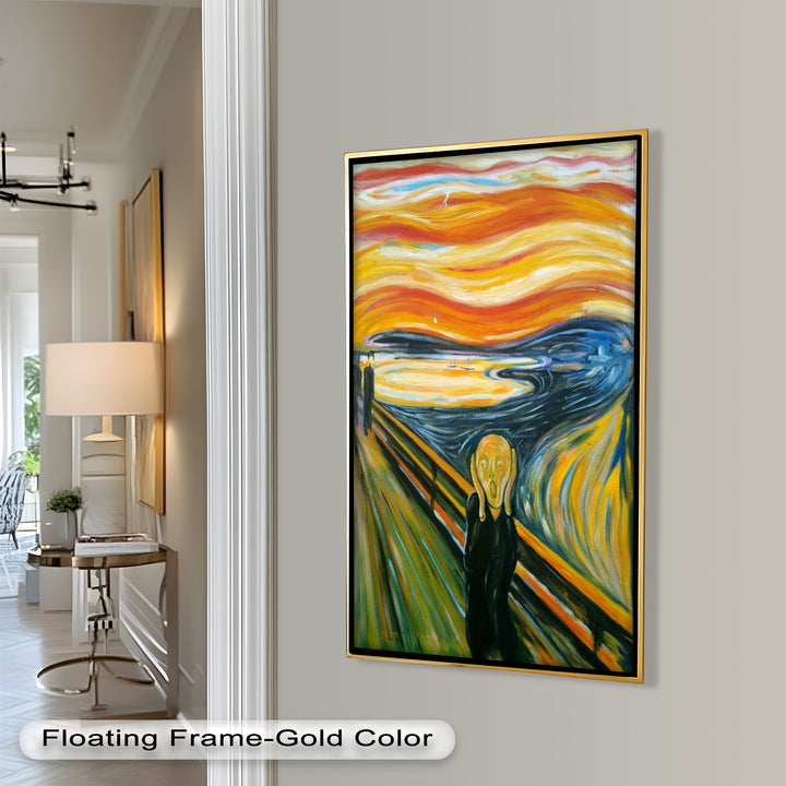 Echo of the Void – Expressionist Angst Picasso Oil Painting