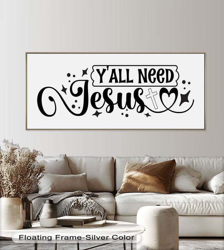 Be Still and Know – Christian Bible Verse Oil Painting