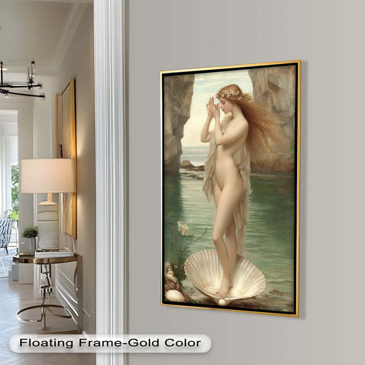 Birth of Grace – Renaissance-Inspired Venus Oil Painting