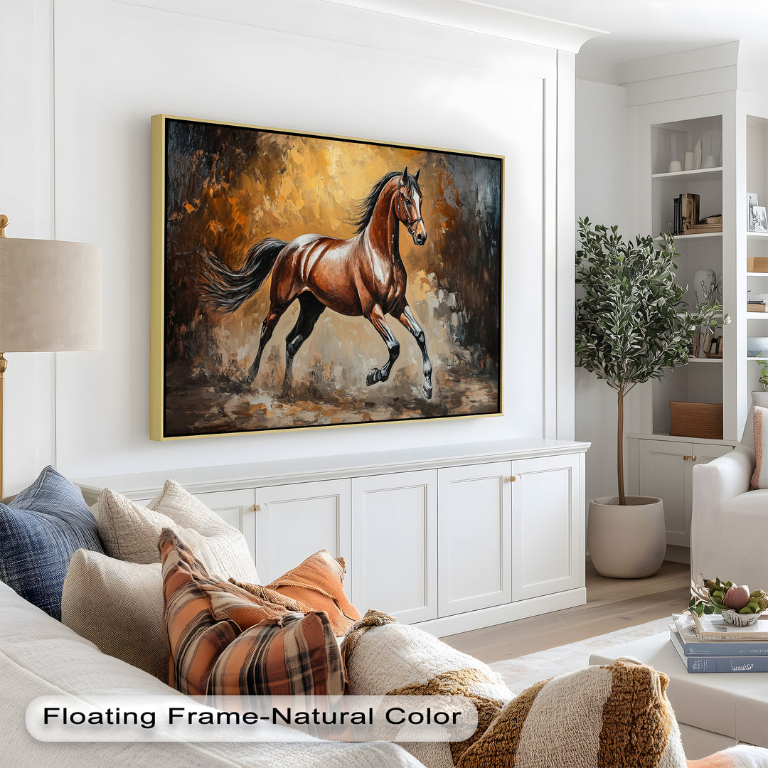 Majestic Horse – Modern Oil Painting
