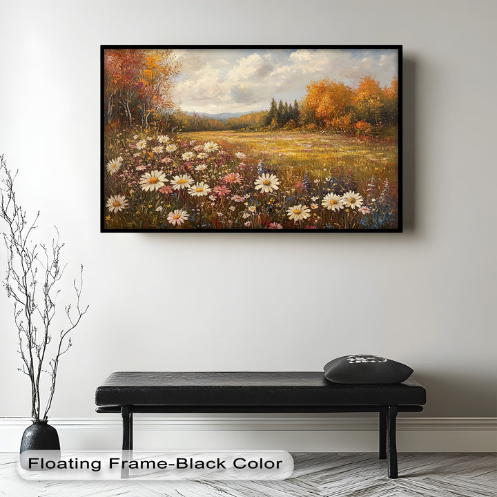 Meadow Bliss – Wildflower Oil Painting