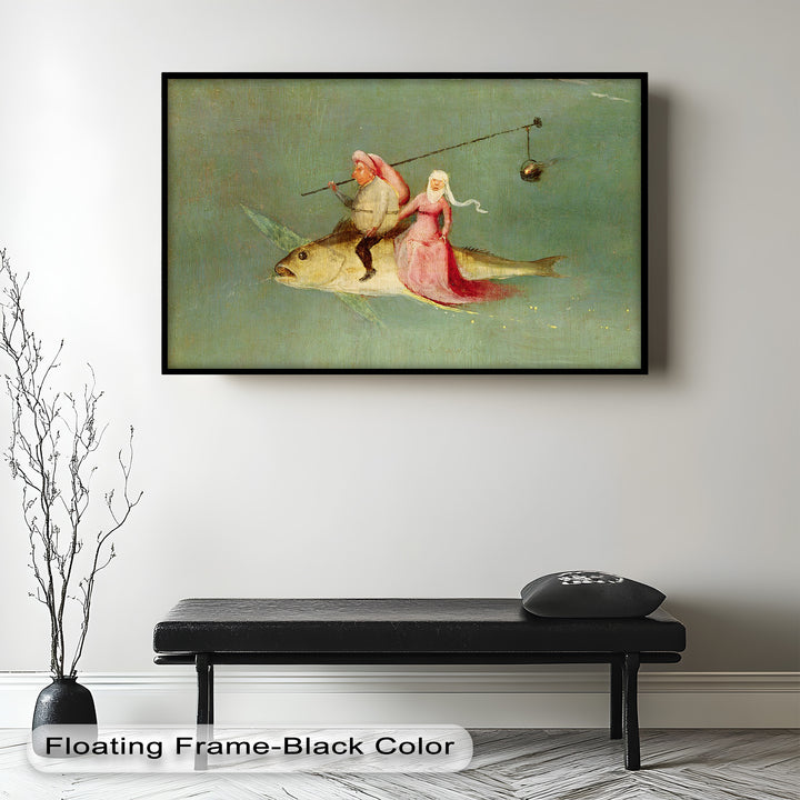 Riders of the Surreal Sea – Renaissance Oil Painting