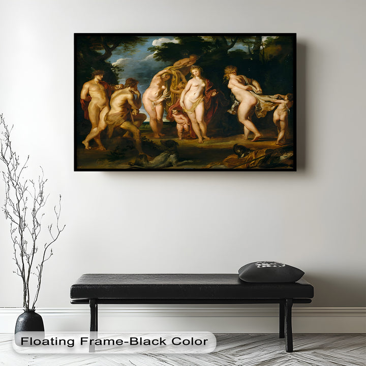 The Judgment of Paris – Mythological Renaissance Oil Painting