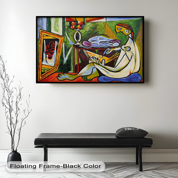 Artist and the Dream – Abstract Interior Scene Picasso Oil Painting