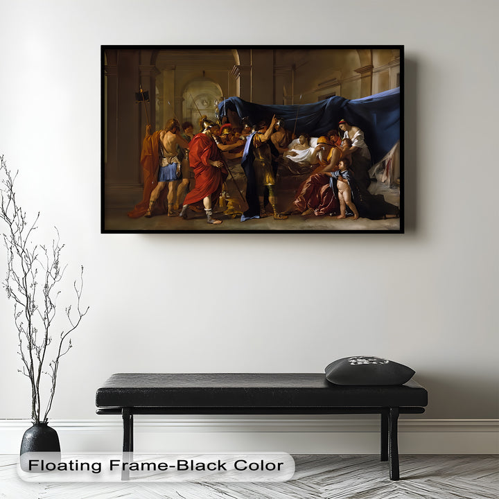 Farewell to the Hero – Classicism Oil Painting