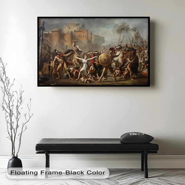 The Sabine Women Intervene – Classicism Oil Painting