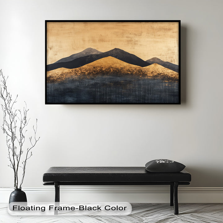 Brown Mountain – Modernes Ölgemälde