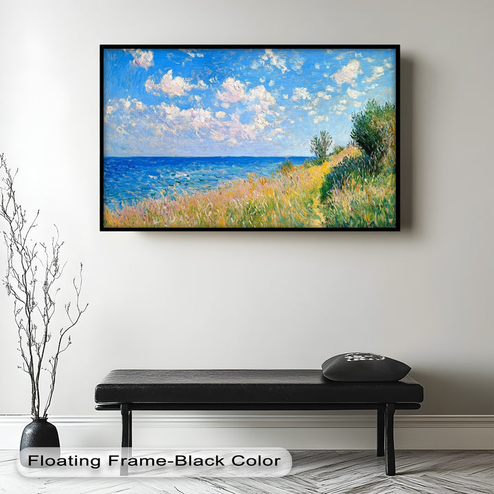 Seaside Landscape Impressionist - Modern Oil Painting