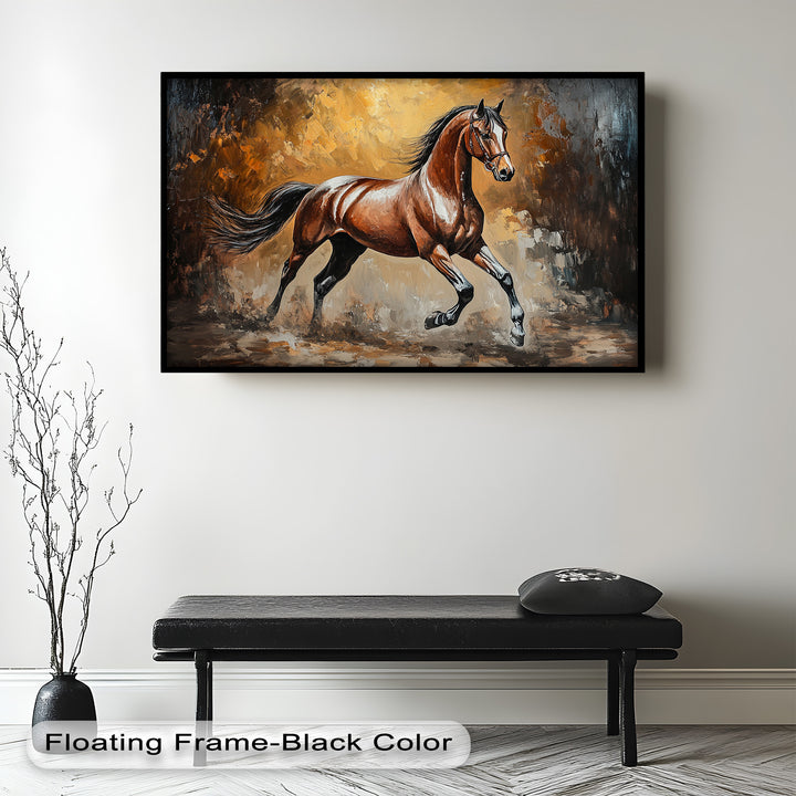 Majestic Horse – Modern Oil Painting