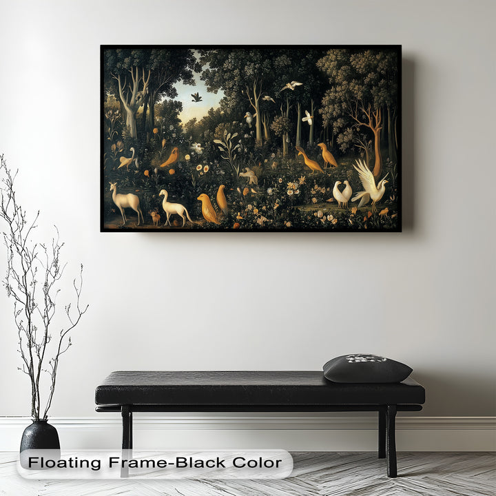 Garden of Grace – Birds Oil Painting