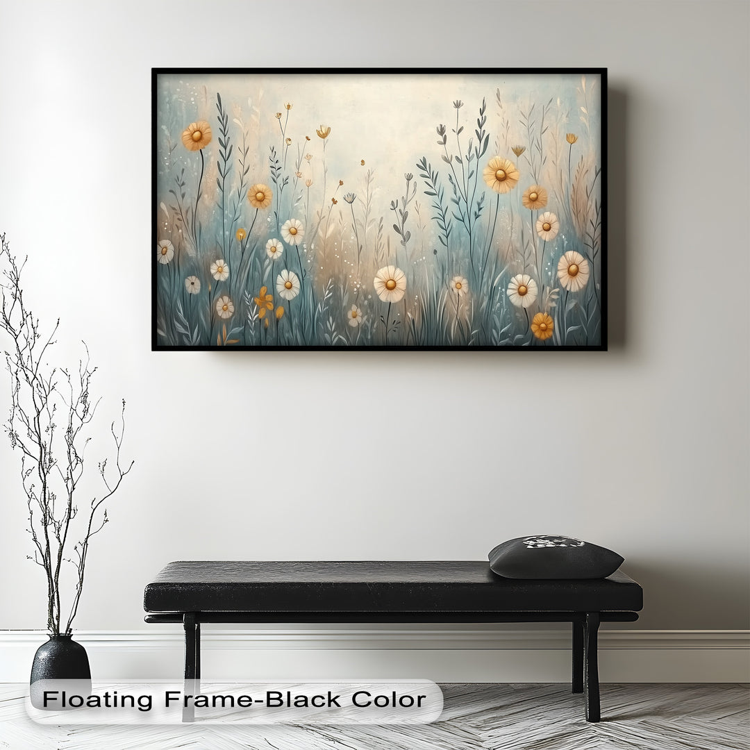 Wildflower Whimsy – Floral Oil Painting