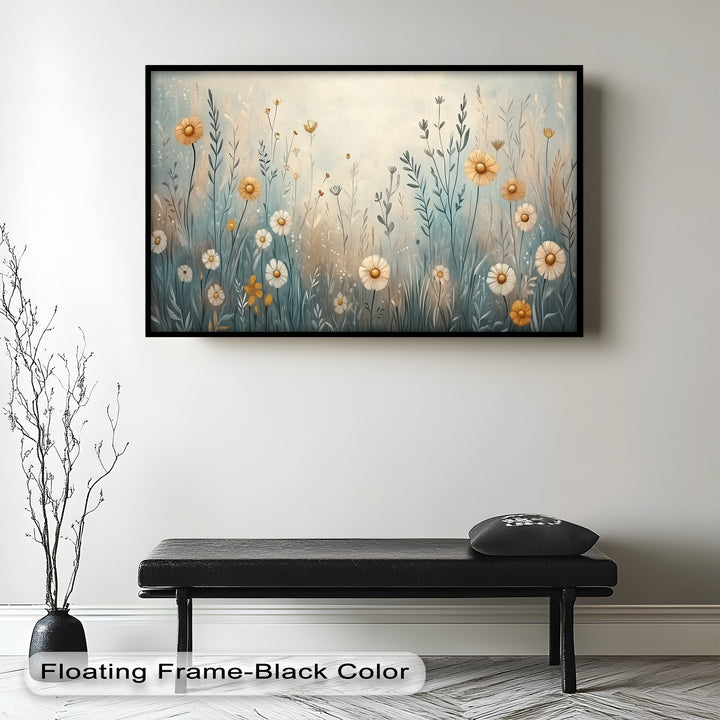 Wildflower Whimsy – Floral Oil Painting