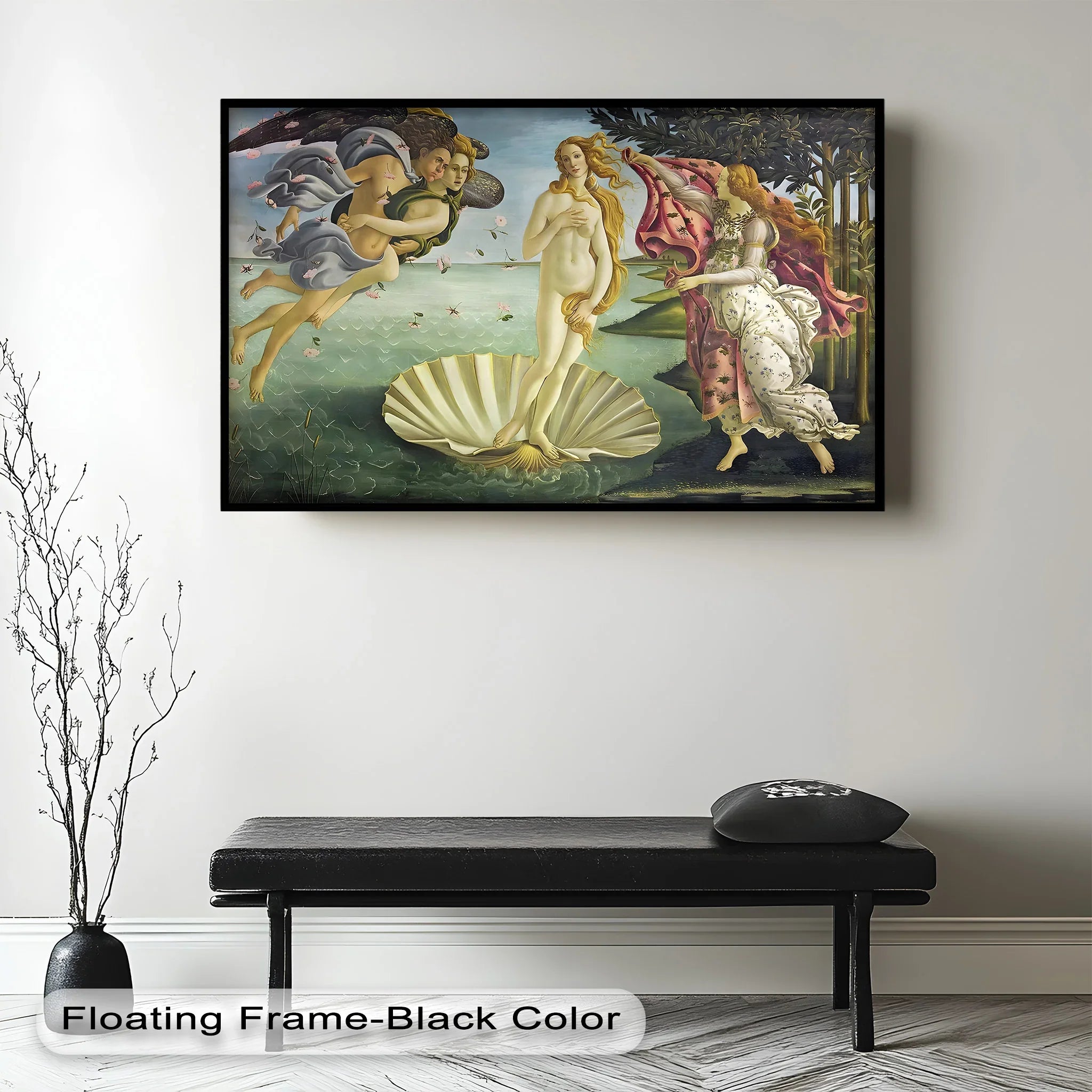 The Birth of Venus – Renaissance Nude Oil Painting – MyPhotoStation