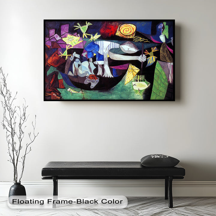 The Bathers by Pablo Picasso – Surreal Abstract Oil Painting
