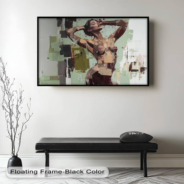 Sensual Geometry – Contemporary Female Nude Oil Painting