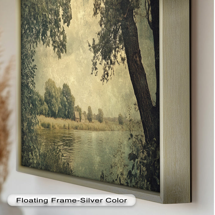 Riverbank Landscape – Countryside Oil Paintings