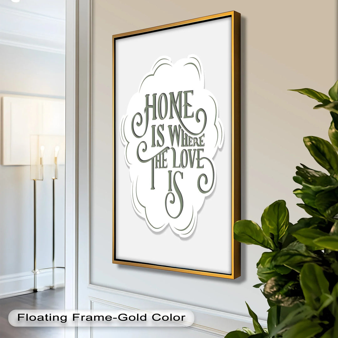 Home Is Where the Love Is – Oil Painting - MyPhotoStation