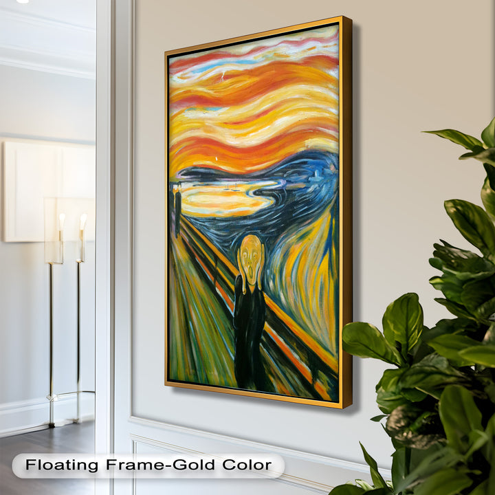 Echo of the Void – Expressionist Angst Picasso Oil Painting