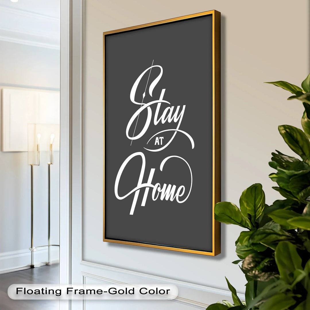 Stay at Home – Modern Oil Painting - MyPhotoStation