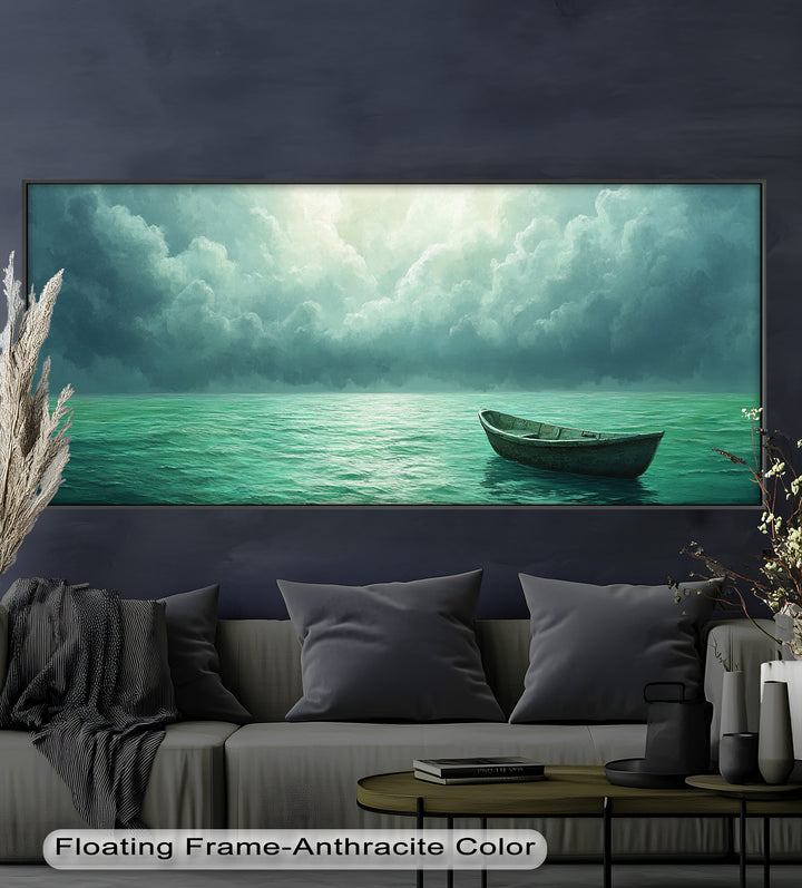Emerald Sky – Boot-Ölgemälde
