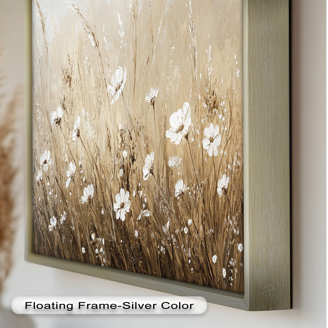 Whispers of Wheat – Floral Oil Painting