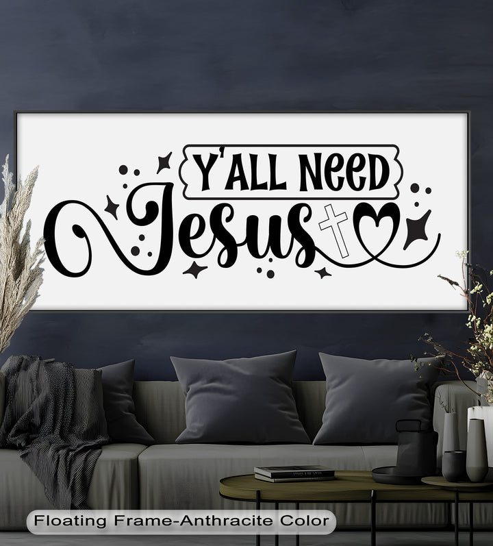 Be Still and Know – Christian Bible Verse Oil Painting