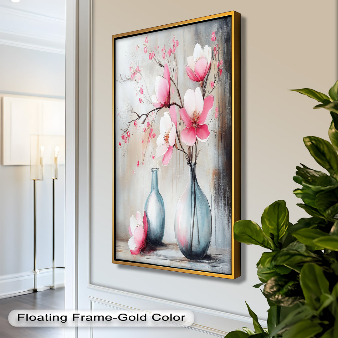 Soft Pink Magnolia - Flower Oil Painting