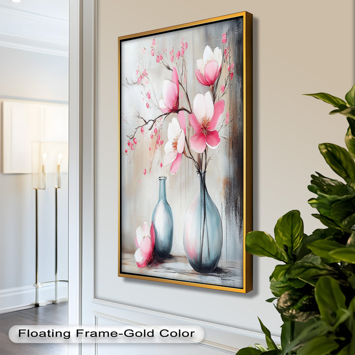 Soft Pink Magnolia - Flower Oil Painting