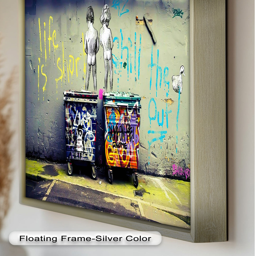 Life Is Short – Banksy Oil Painting