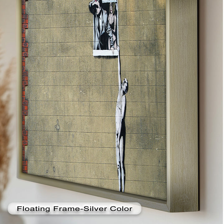 Love in Suspense – Banksy Oil Painting