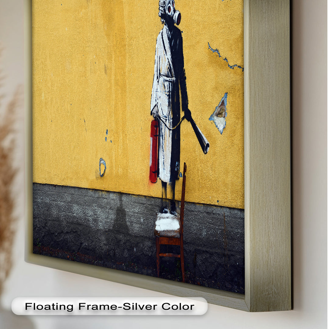 Domestic Rebellion – Banksy Oil Painting