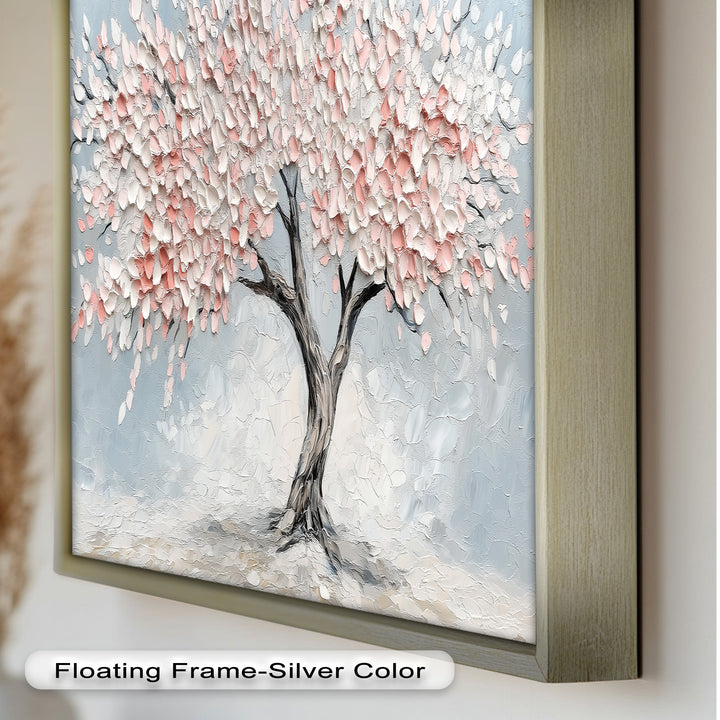 Blossoming Cherry Tree – Floral Oil Painting
