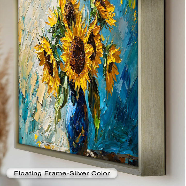 Sunflower Bouquet – Botanical Oil Painting