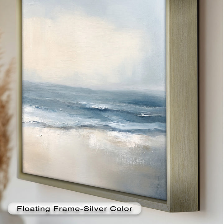 Ocean Wall Art - Minimalist Seascape Oil Painting