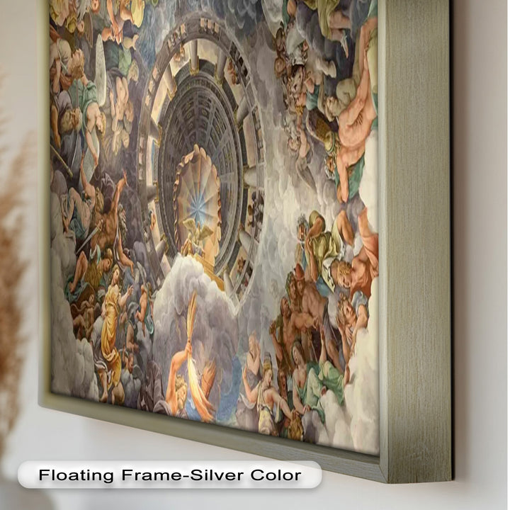 Assumption of the Virgin by Correggio – Renaissance Ceiling Oil Painting