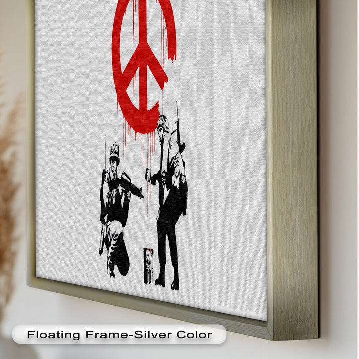 Peace Spray – Banksy Oil Painting