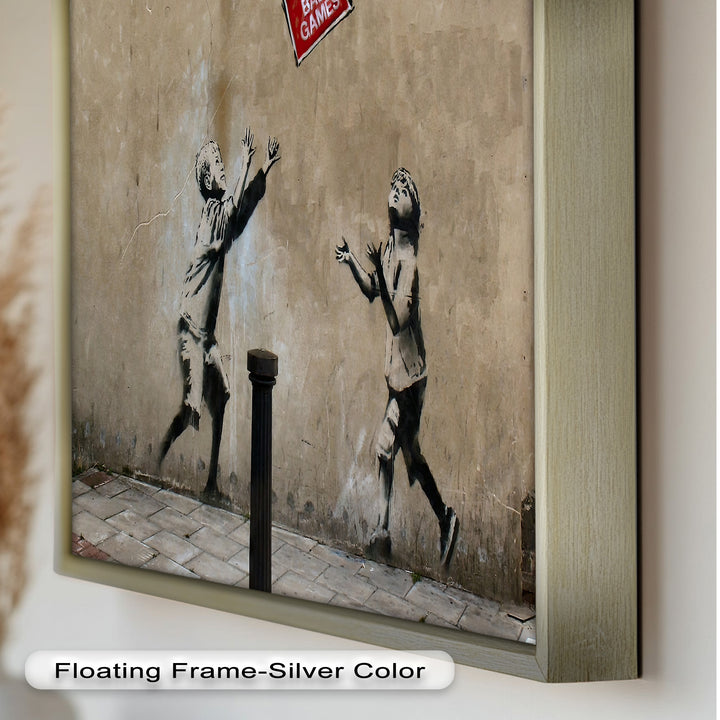 No Ball Games – Banksy Oil Painting
