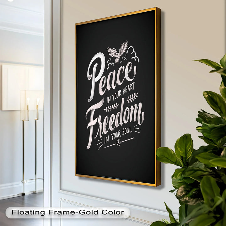 Peace and Freedom Wall Art – Oil Painting - MyPhotoStation