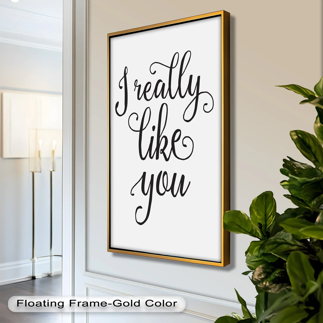 I Really Like You – Oil Painting - MyPhotoStation