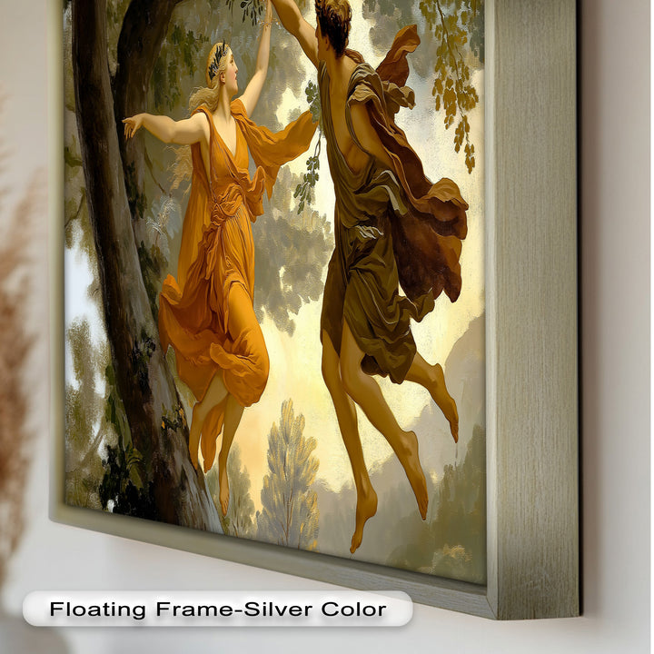 Dem Schicksal nachjagen – Apollo und Daphne, Renaissance-Akt-Ölgemälde