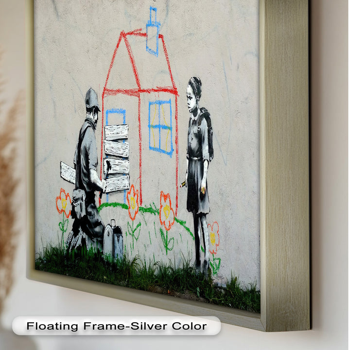 Boarded Dreams – Banksy Oil Painting