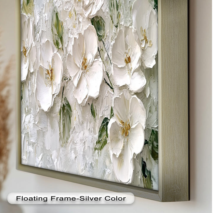 White Flower – Botanical Oil Paintings