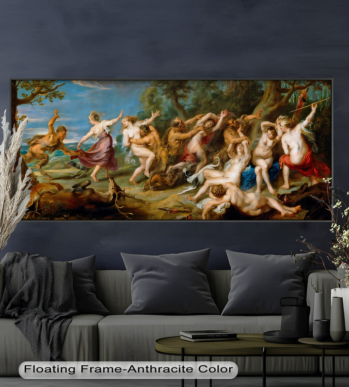 The Ravishing of the Maenads – Mythological Oil Painting