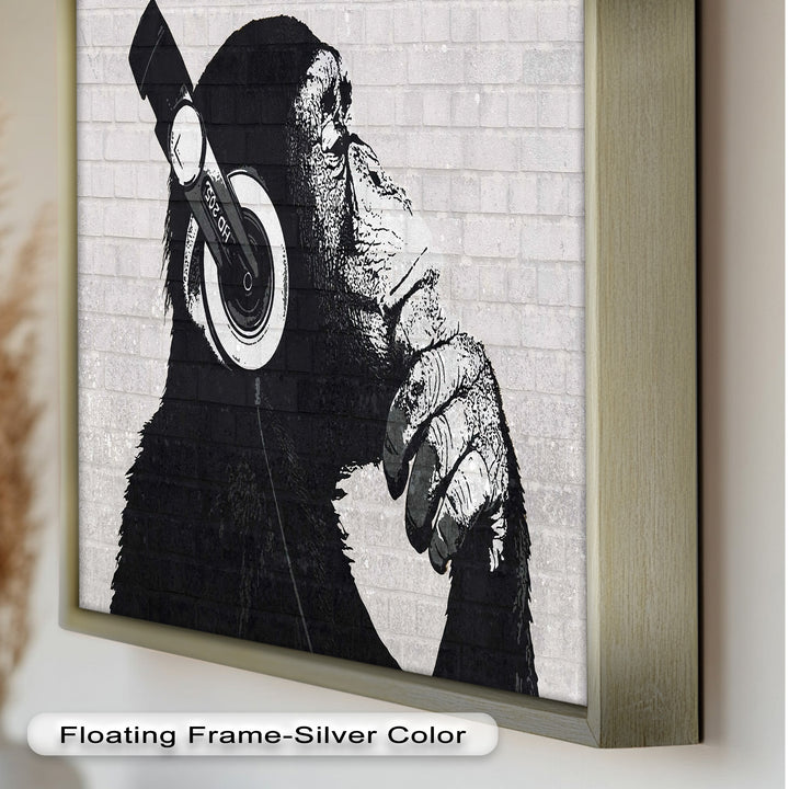 Contemplative Chimp – Banksy Oil Painting
