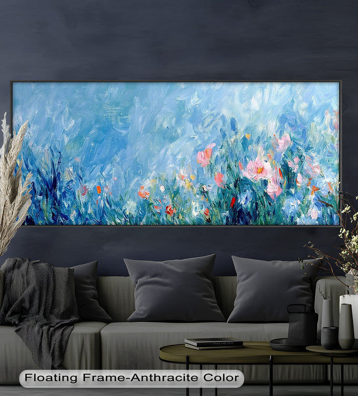 Abstract Floral - Impressionist Oil Painting