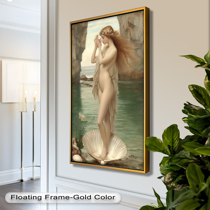Birth of Grace – Renaissance-Inspired Venus Oil Painting