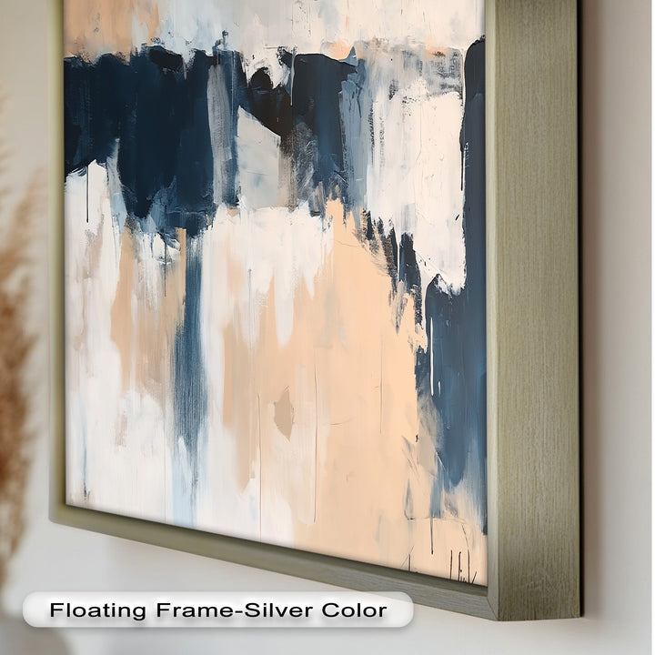 Desert Horizon – Minimalist Abstract Oil Painting