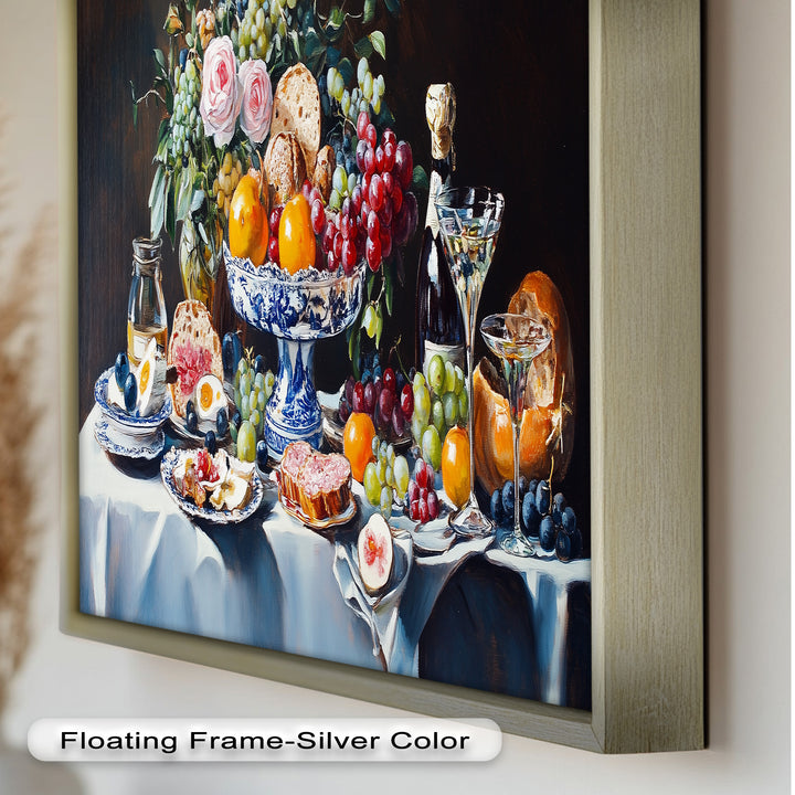 Elegant Kitchen Dining Decor - Still Life Oil Painting
