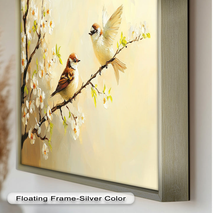 Spring Conversation – Animal Oil Painting