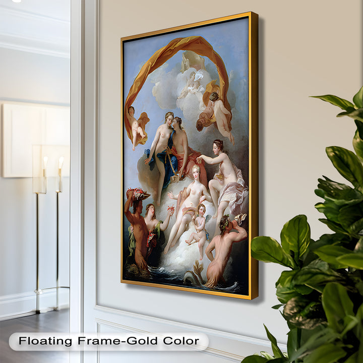 Triumph of Venus – Mythological Renaissance Nude Oil Painting